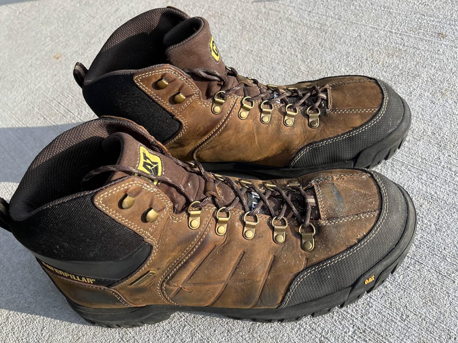 CAT Men’s Threshold Waterproof Steel Toe Work Boot customer photo 1
