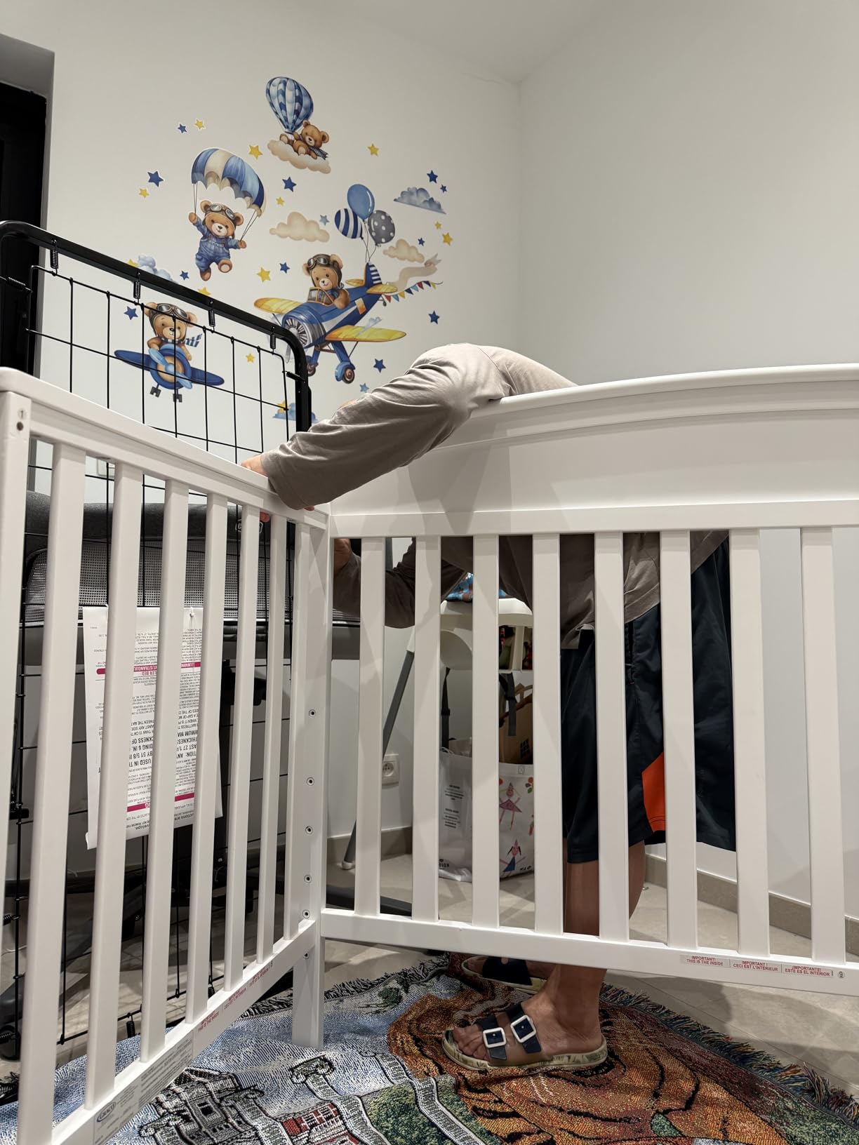 Graco Benton 5-in-1 Convertible Crib, Driftwood customer photo 2