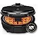 Chefman Rotating Belgian Waffle Maker, 180° Flip Iron w/ Non-Stick Plates, Adjustable Timer, Locking Lid, & Drip Plate, Space Saving Storage, Mess-Free Breakfast, Stainless Steel/Black customer photo 2