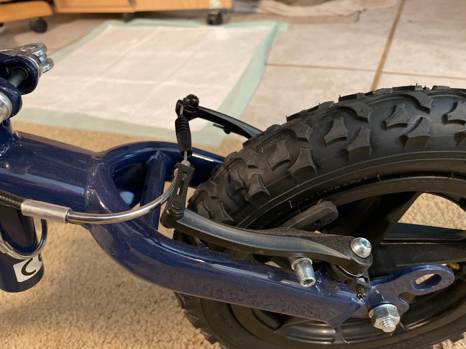 KneeRover Jr All Terrain Knee Scooter, Red customer photo 1