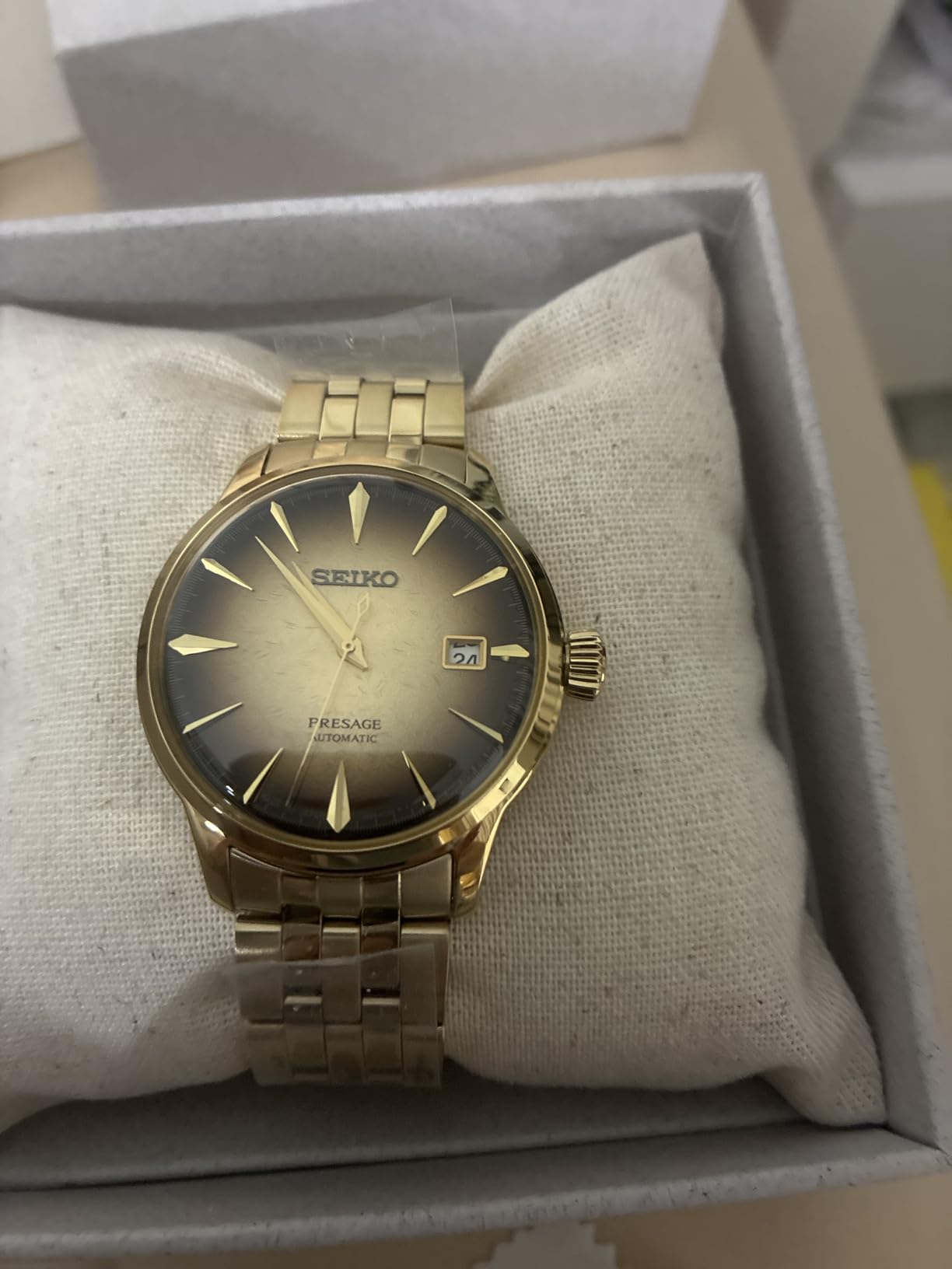 SEIKO Automatic Watch for Men - Presage Cocktail Time - Patterned Dial customer photo 1