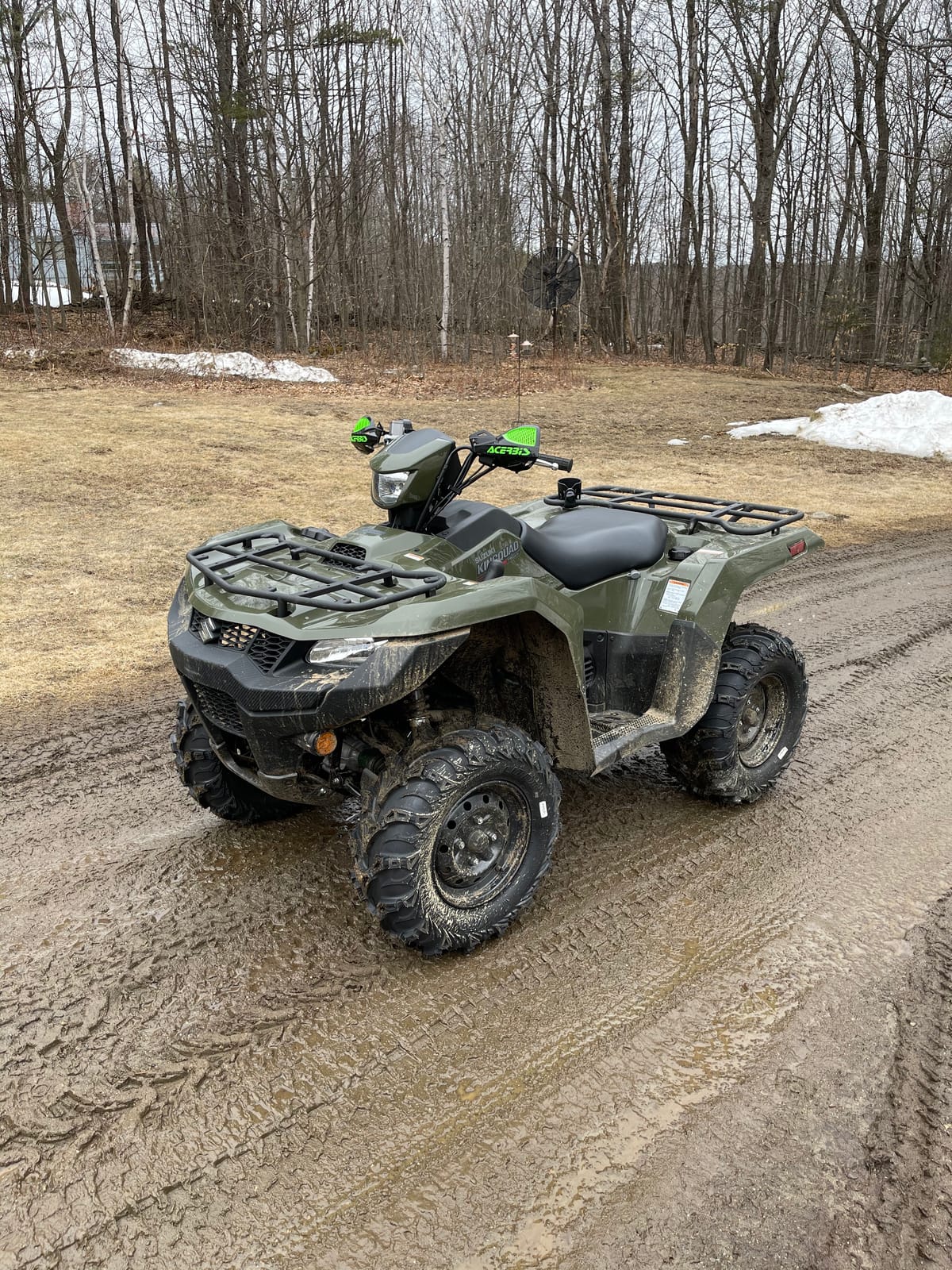 Full set of ITP Mud Lite II (6ply) 25x8-12 and 25x10-12 ATV Tires (4) customer photo 1