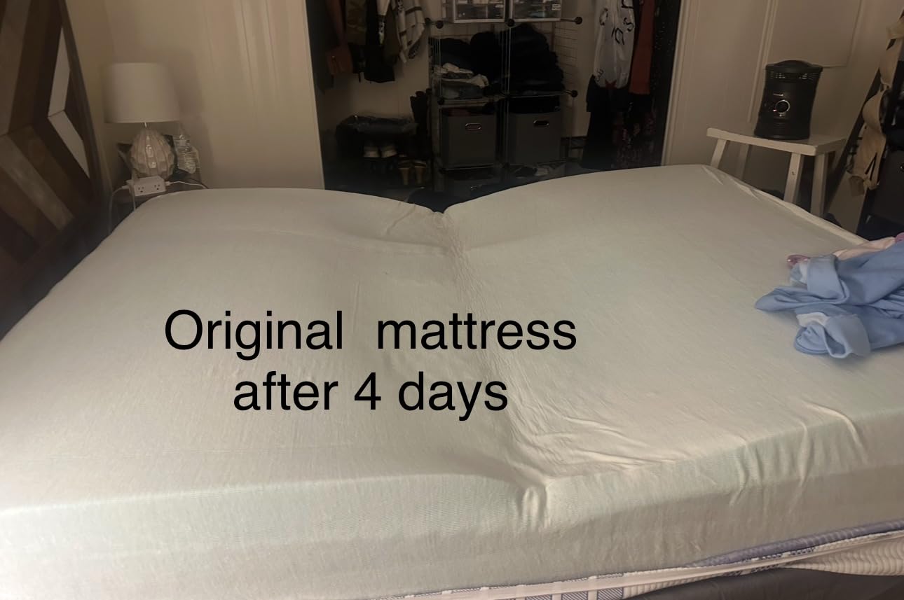 Vibe Gel Memory Foam Mattress, 12-Inch CertiPUR-US Certified Bed-in-a-Box, Full, White customer photo 1