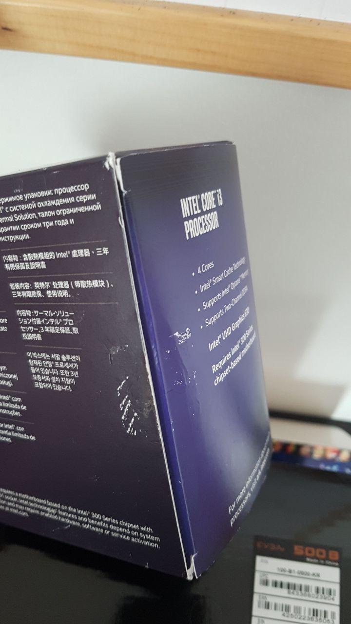 Intel BX80684I38100 8th Gen Core i3-8100 Processor (BX80684I38100) customer photo 2