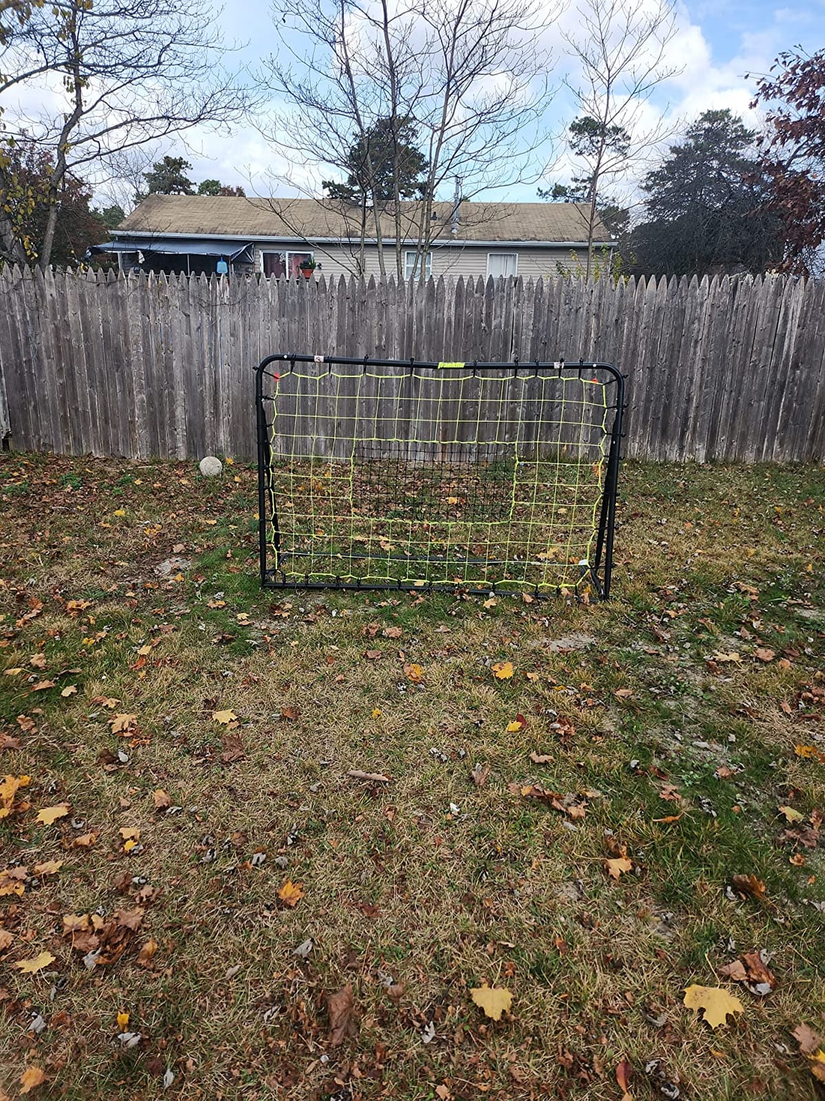 Franklin Sports Soccer Rebounder customer photo 2