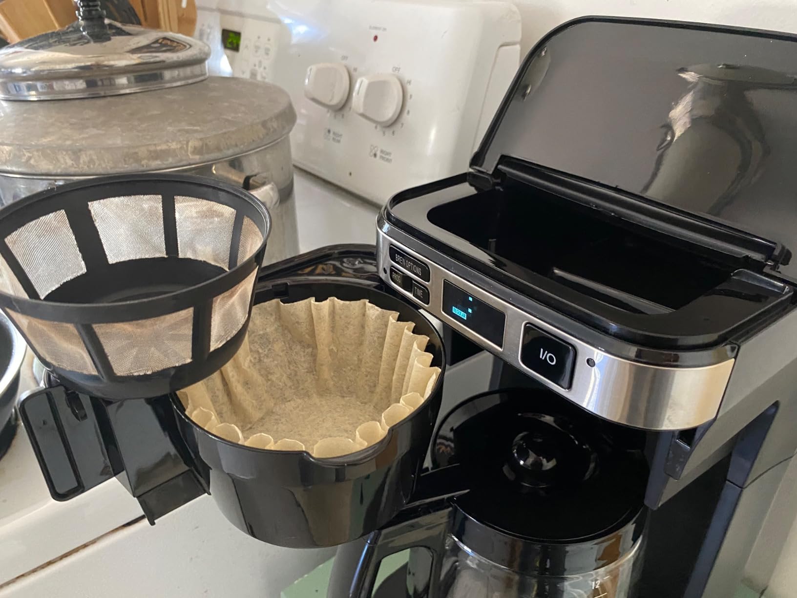 Hamilton Beach FrontFill 12 Cup Programmable Drip Coffee Maker customer photo 2