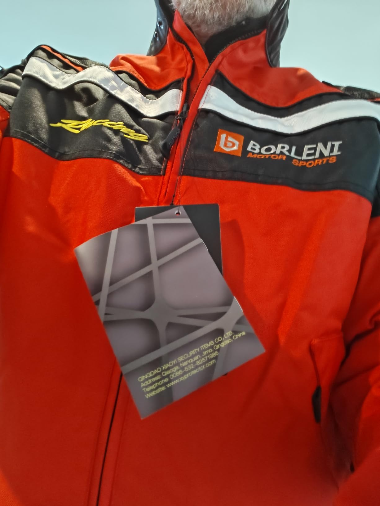 BORLEN Motorcycle Jacket for Men with Armor CE Certified Riding Jacket customer photo 1