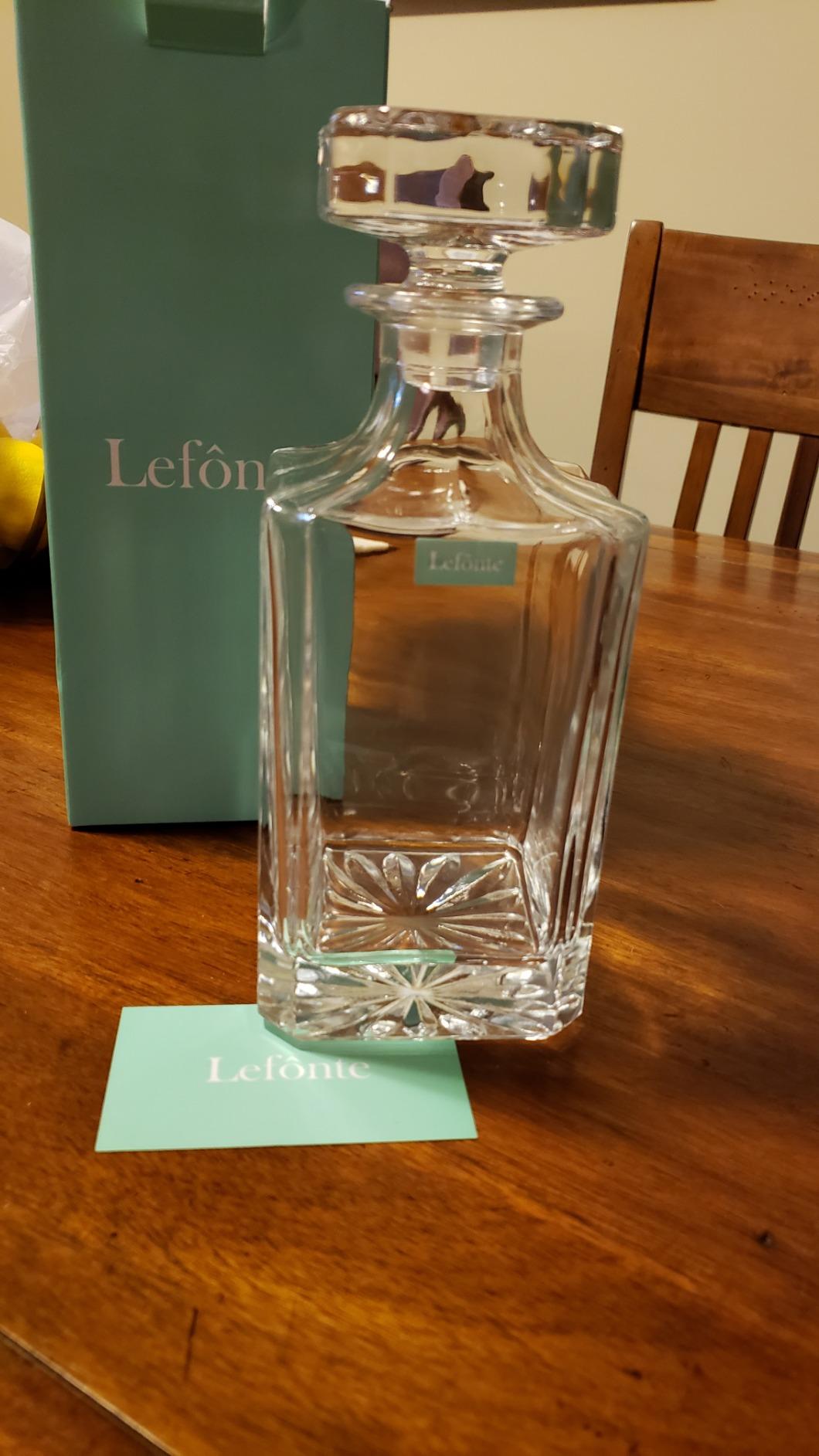 Whiskey Decanter for Liquor Scotch Bourbon Vodka or Wine, 750ml customer photo 2