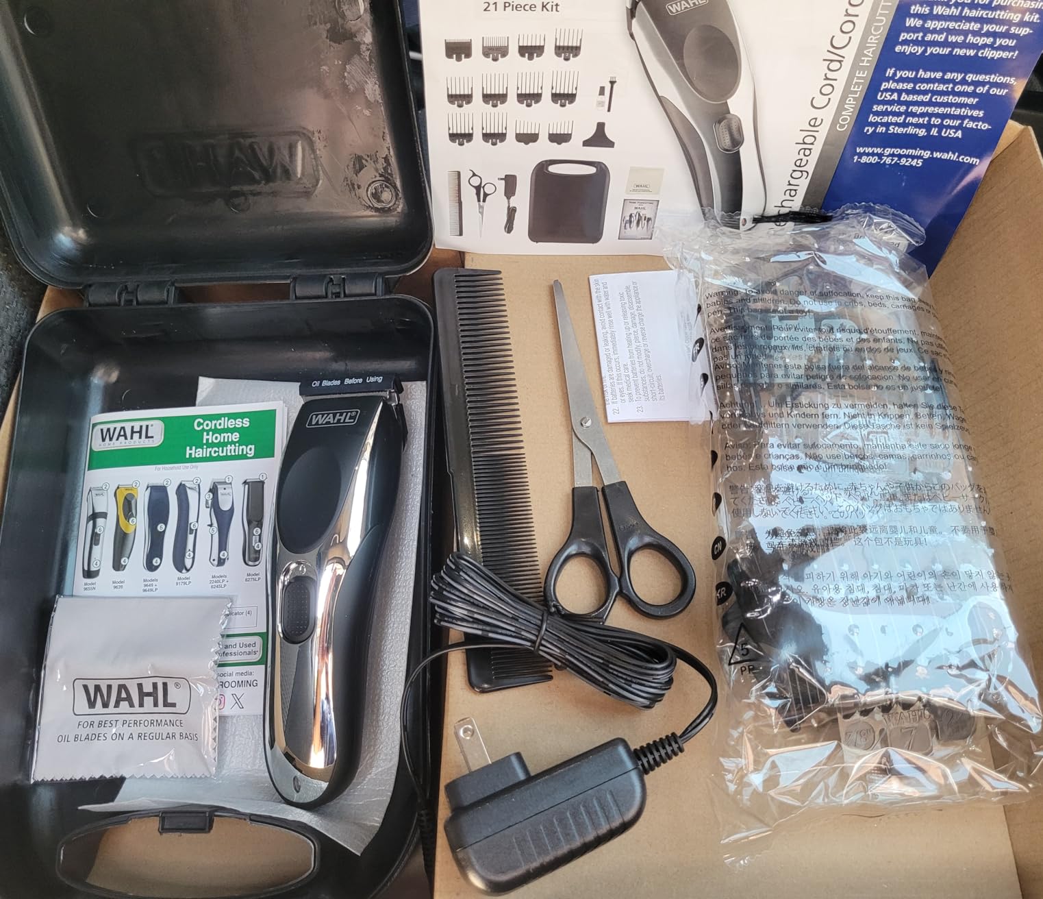 Wahl Clipper Rechargeable Cord/Cordless Haircutting & Trimming Kit customer photo 1