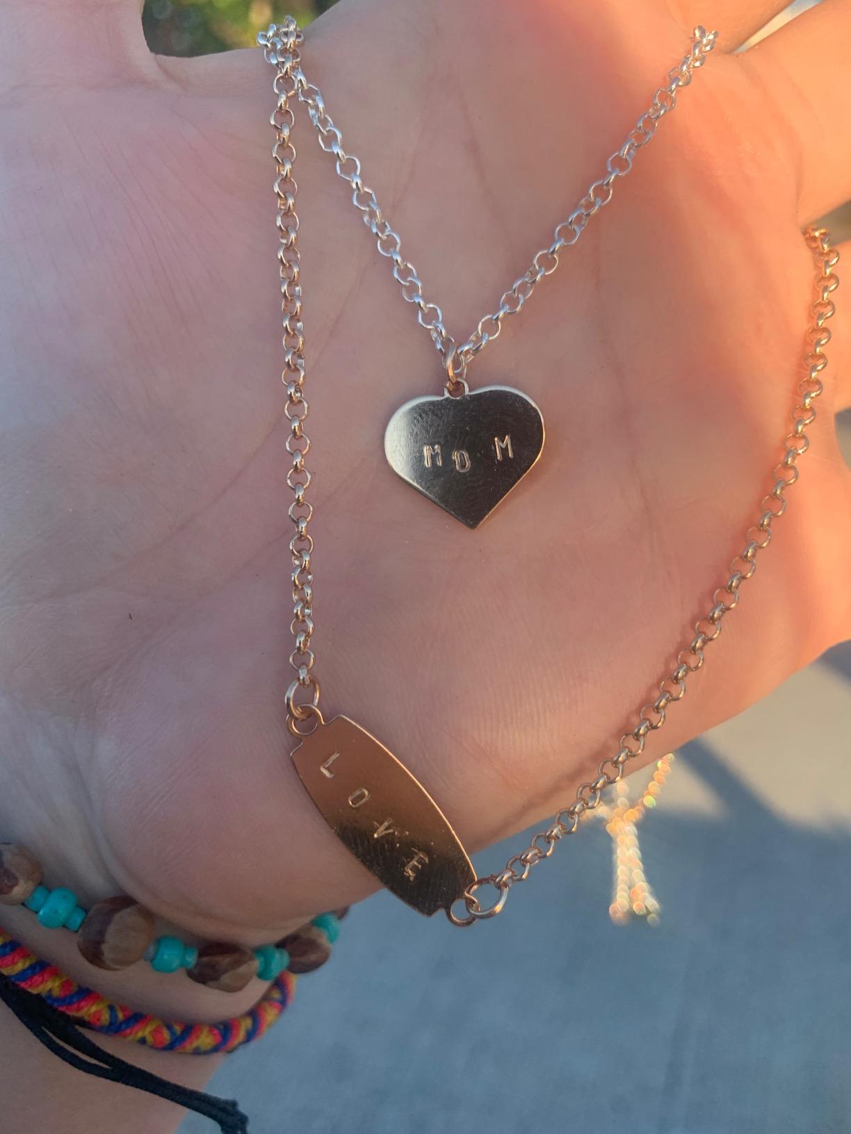 STMT D.I.Y. Hand Stamped , DIY Personalized Stamp Jewelry, Great Teenage Birthday Gift, Unique Handmade Jewelry & Name Plates, Bead Kits for Kids, Teens & Adults Ages 14+ customer photo 2