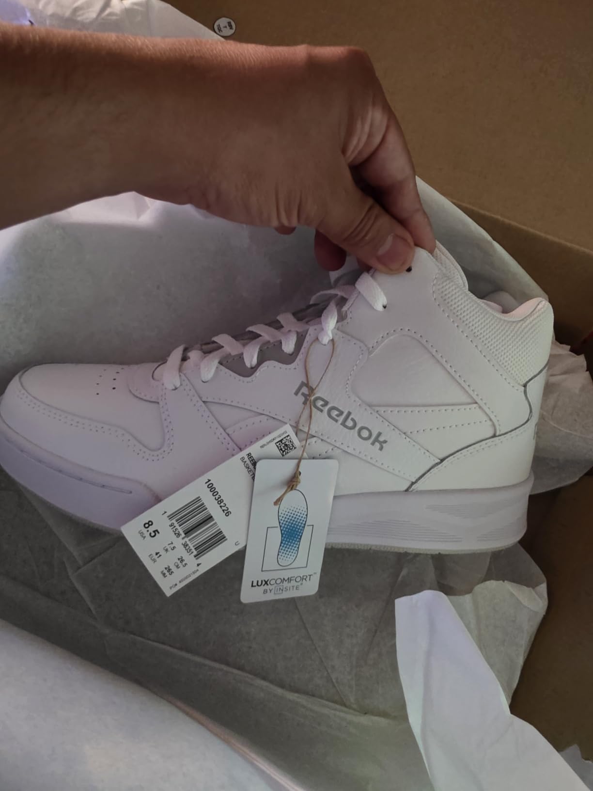 Reebok Royal BB4500 Hi2 High Top Shoes for Men, Athletic Men’s Sneakers customer photo 2