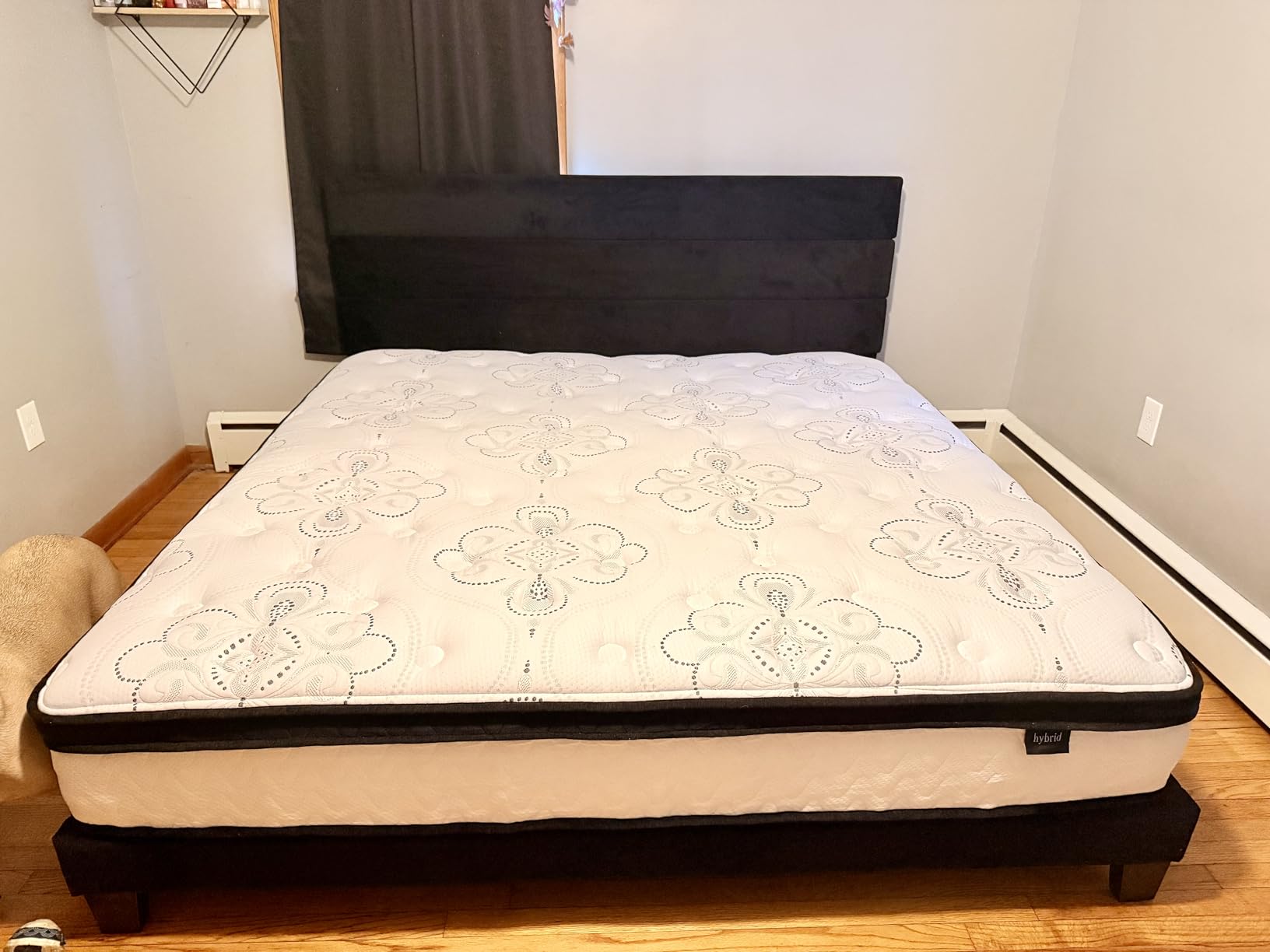 Signature Design by Ashley 12 Inch Hybrid King Mattress in a Box customer photo 2