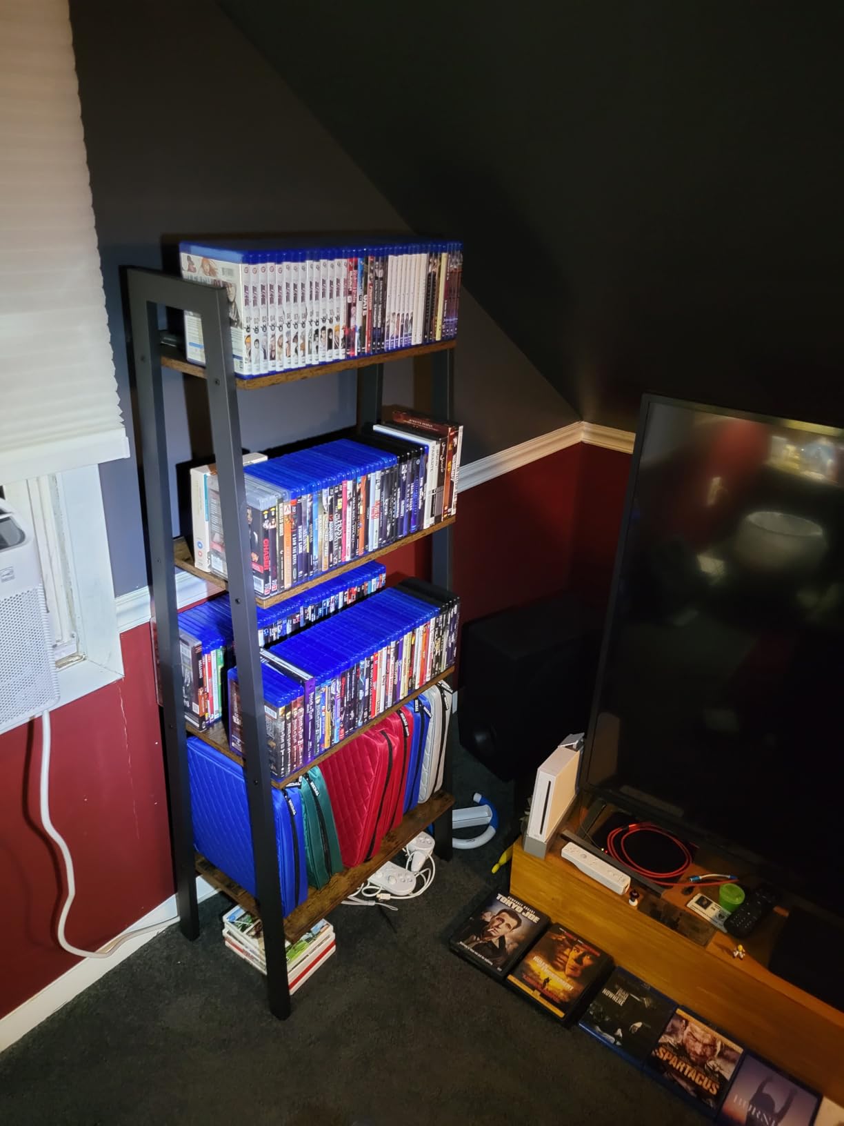 VASAGLE Ladder Shelf, Bookcase Book Shelf, Storage Shelves, 5-Tier, 22In customer photo 2
