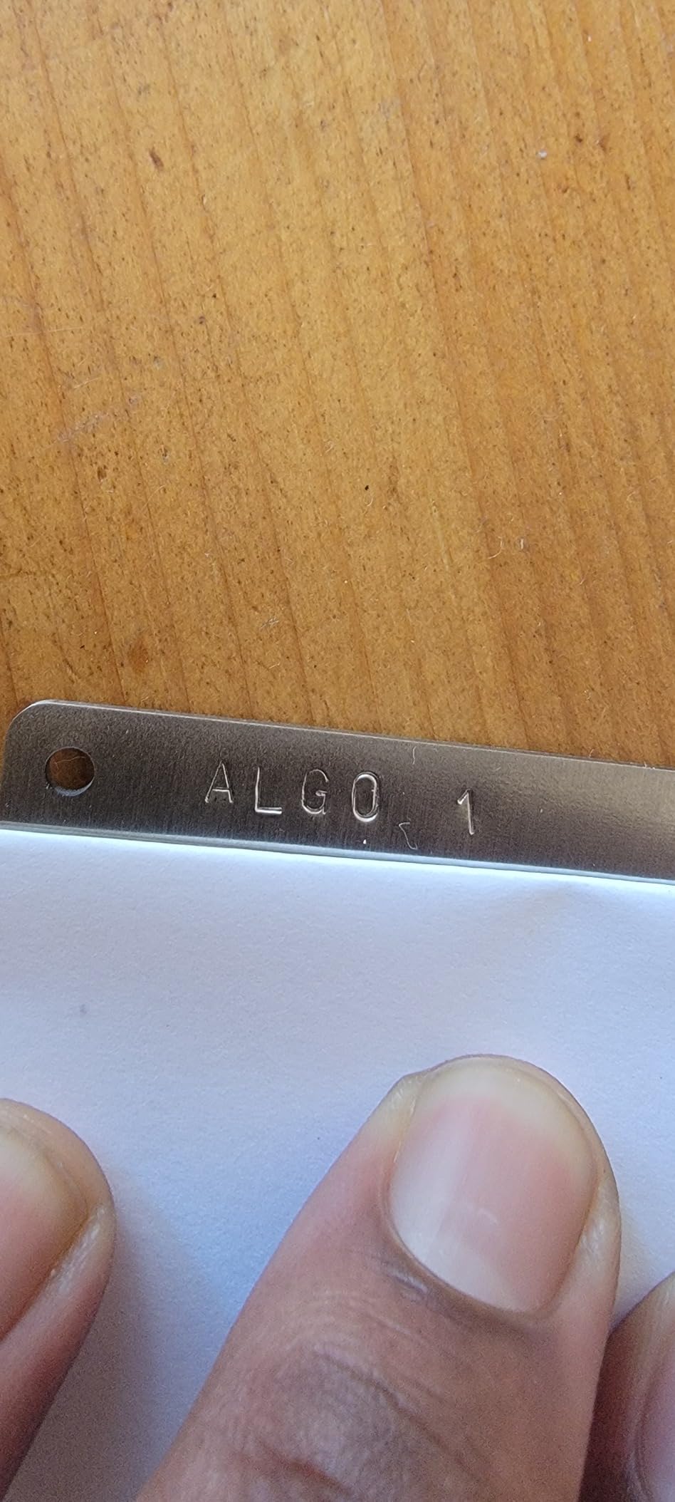 HORUSDY 37-Piece Number and Letter Stamp Set 1/8 (3mm) (A-Z & 0-9 + Love) Punch Perfect for Imprinting Metal Stamping kit, Plastic, Wood, Leather. customer photo 1