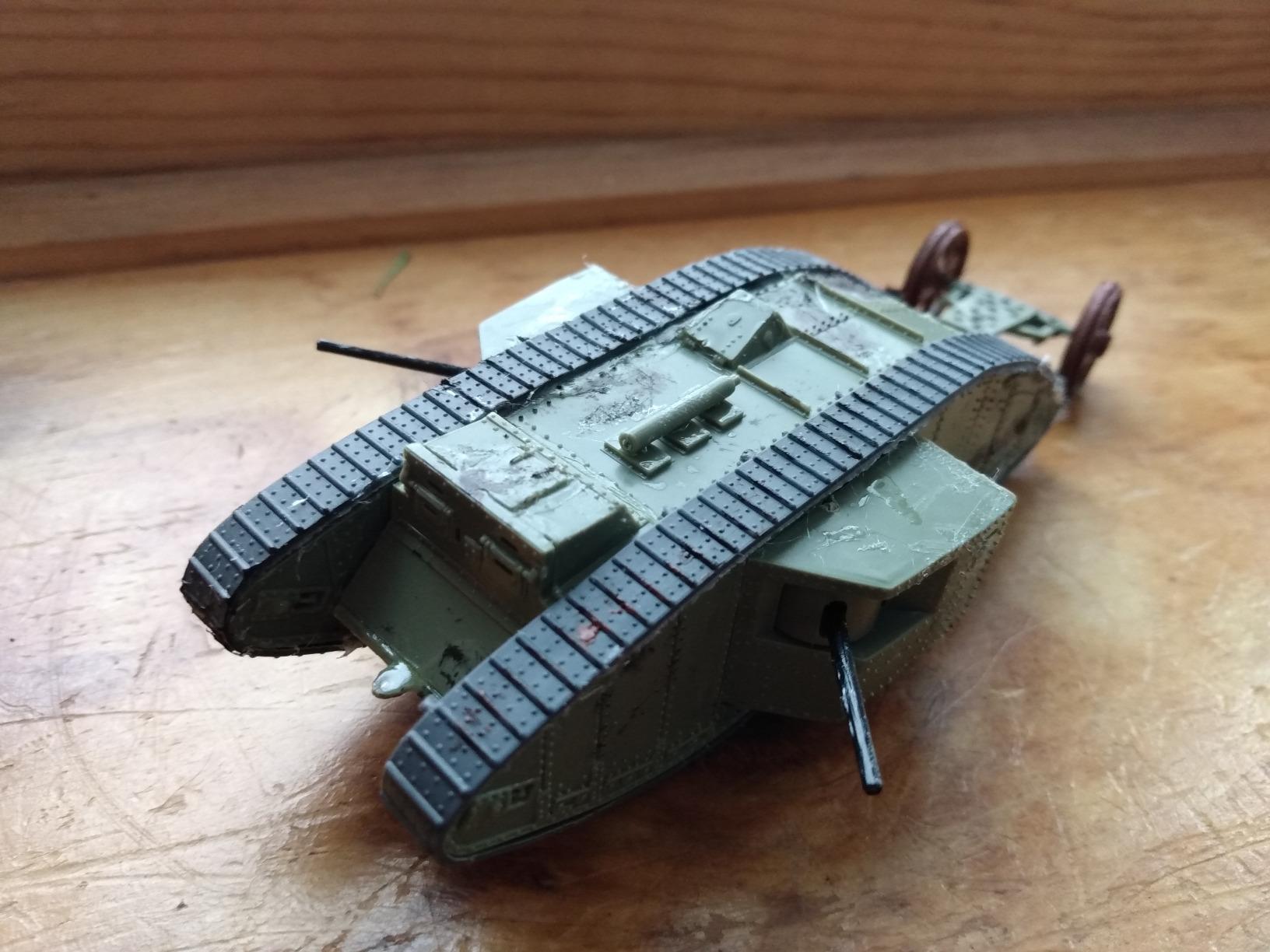 Airfix Model Tank - A01315V WWI Male Tank Mk.I, Plastic Model Kits for Adults & Kids 8+, 1:76 Scale, Skill Level 2, WW2 Theme Military Models, World War 2 Tanks customer photo 2