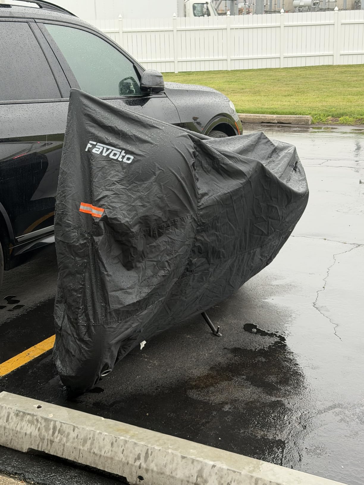 Favoto Motorcycle Cover Waterproof Outdoor Motorcycle Cover Heavy Duty customer photo 1
