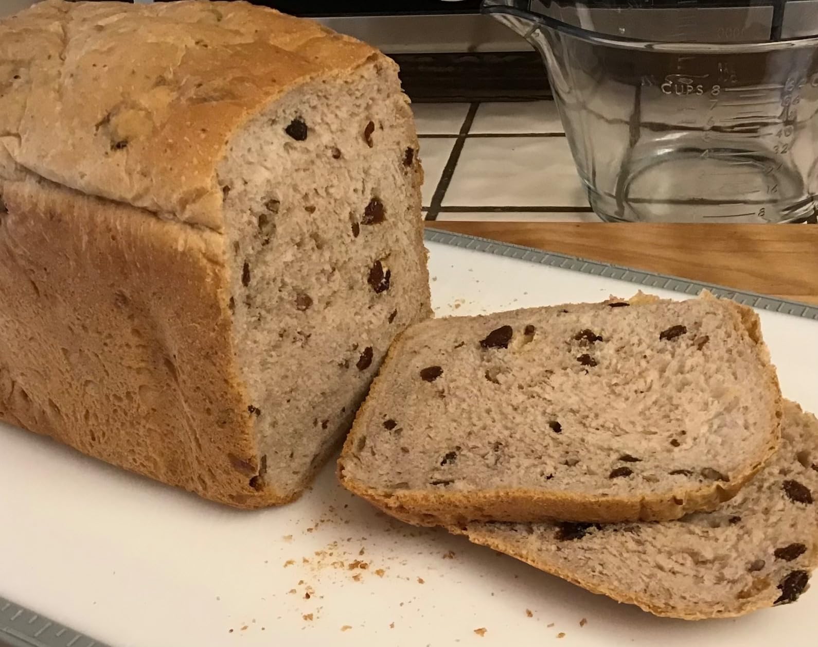 West Bend Hi-Rise Bread Maker Machine Programmable 12 Programs Including Gluten Free & 3 Loaf Sizes and Crust Colors with Traditionally-Shaped Horizontal Bread Pan with Dual Knead Blades, 3-Lb, Gray customer photo 2