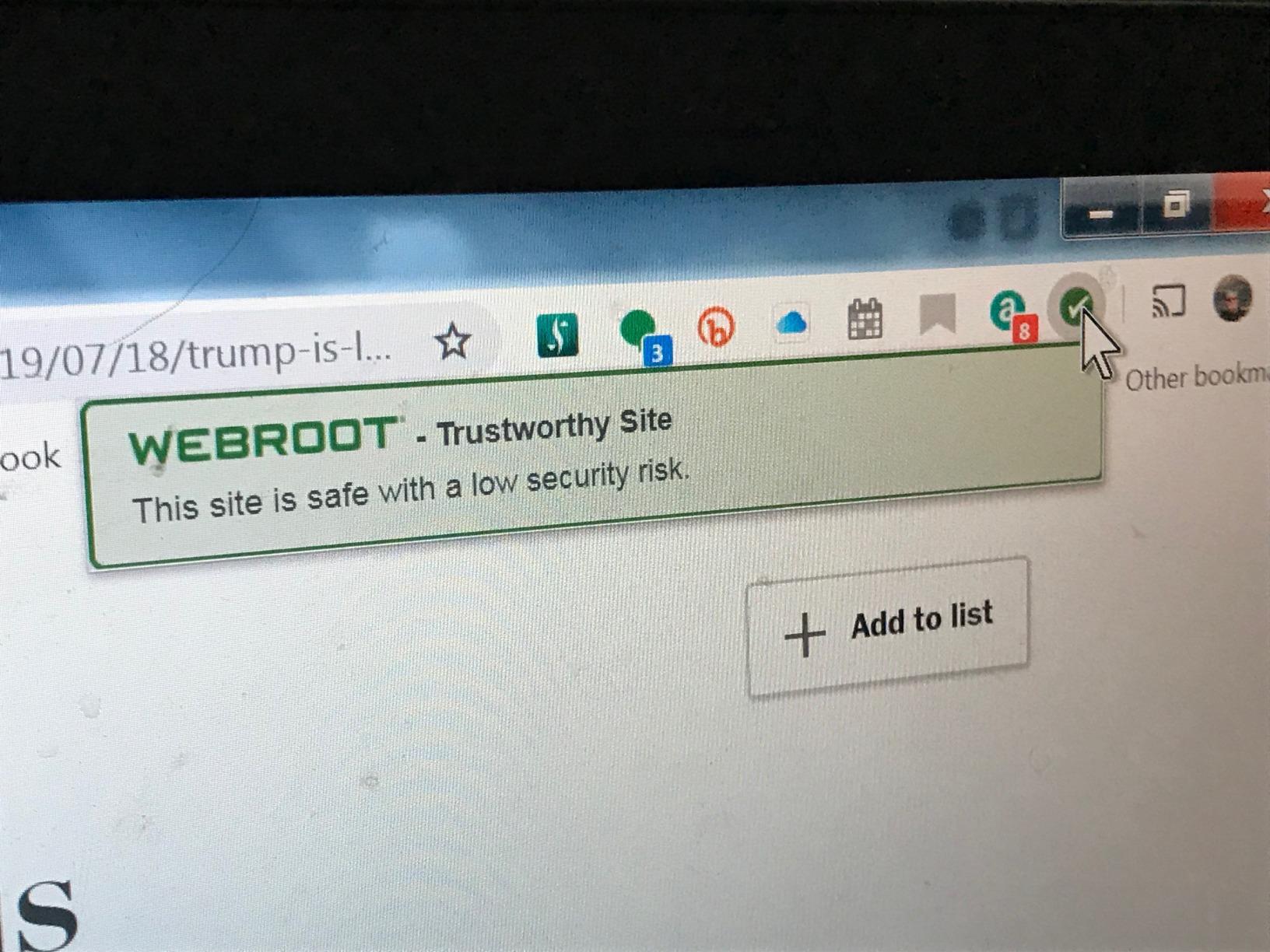 Webroot Antivirus Software 2026 | 3 Device | 1 Year Download for PC/Mac customer photo 2