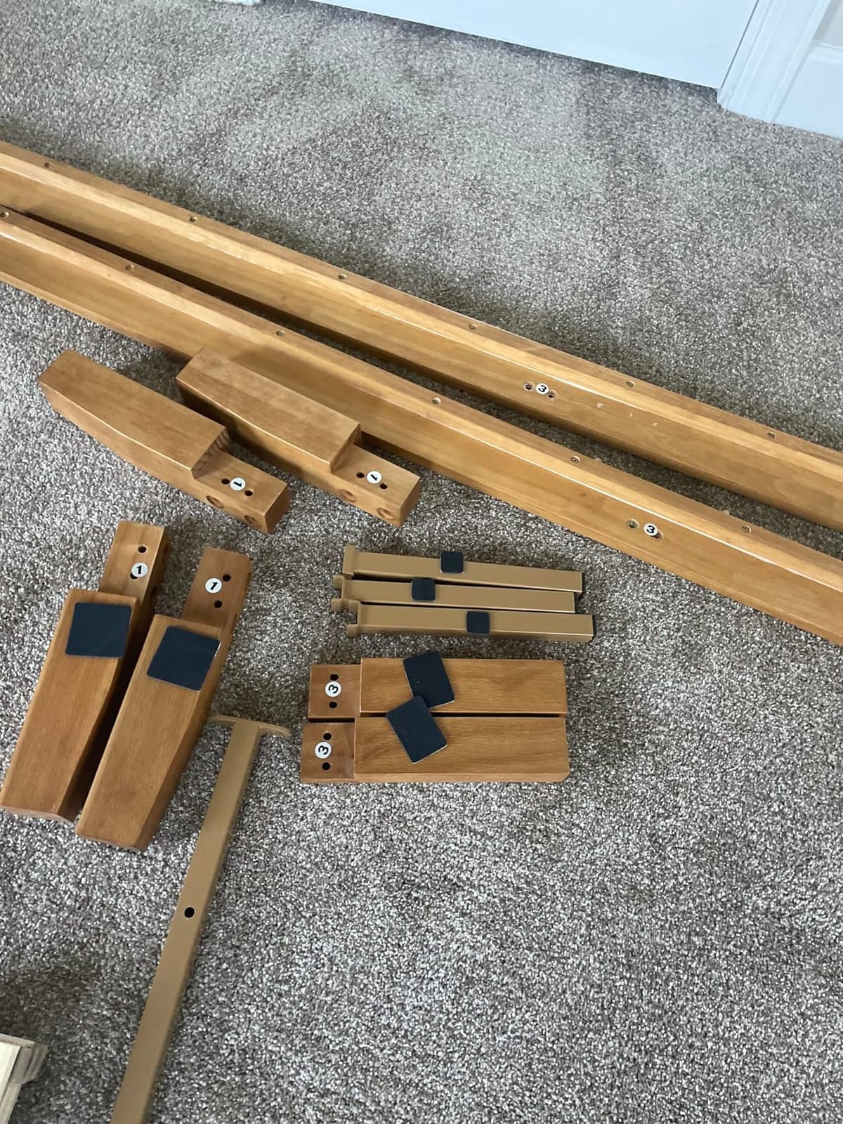 Mellow Naturalista Classic - 12 Inch Solid Wood Platform Bed with Wooden Slats, No Box Spring Needed, Easy Assembly, Queen, Pine customer photo 2