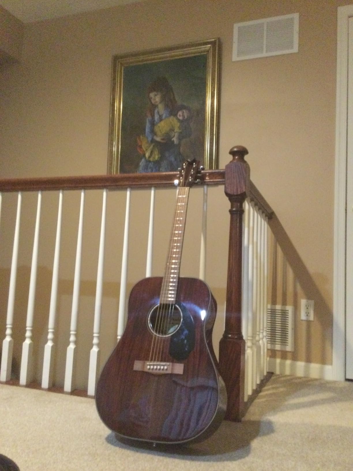 Fender CD-60S Dreadnought Acoustic Guitar, All-Mahogany, 2-Yr Warranty customer photo 1