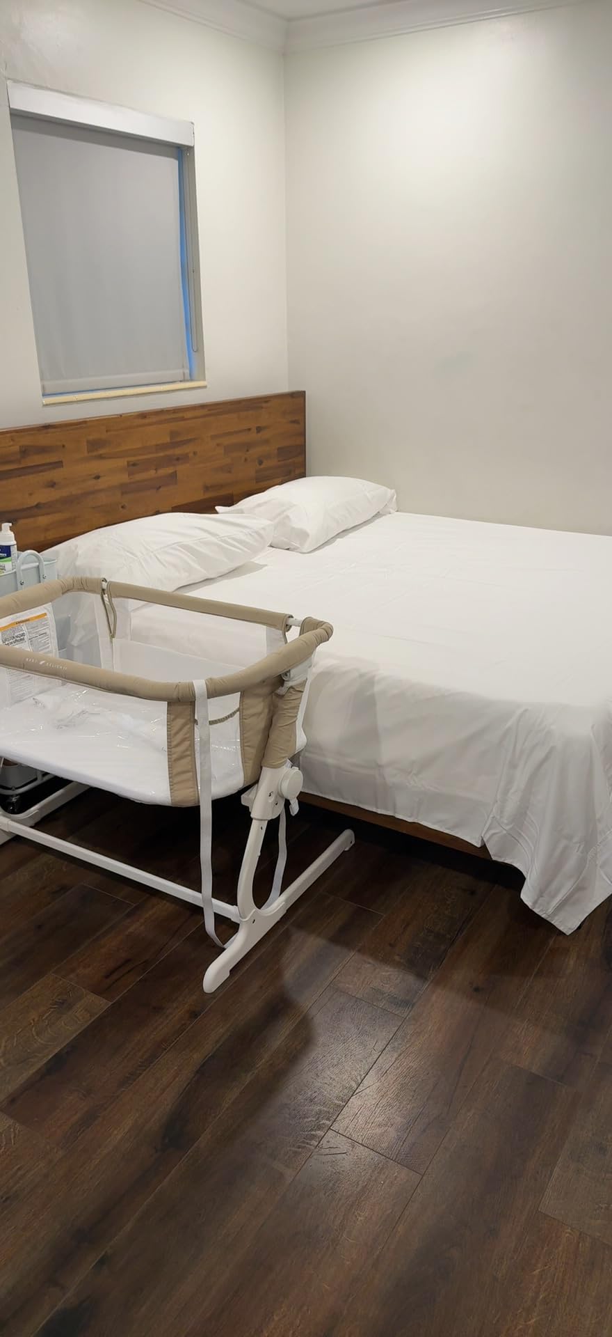 Baby Delight Beside Me Dreamer Bassinet | Bedside Sleeper | 7-Position Height Adjustment | Charcoal Tweed customer photo 1