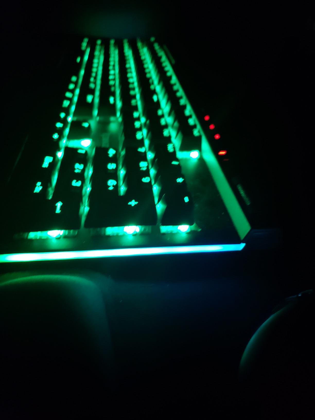 Redragon K580 Wired RGB Mechanical Gaming Keyboard, Macro Key & Media Wheel customer photo 2