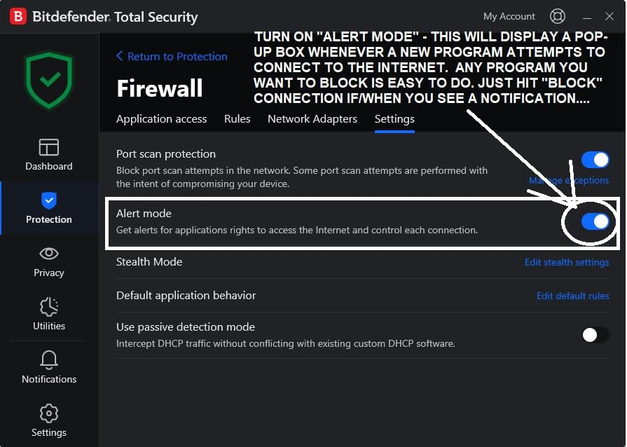 Bitdefender Total Security 2026 – Complete Antivirus and Internet Security Suite – 5 Devices | 1 Year Subscription | PC/Mac | Activation Code by Mail customer photo 1