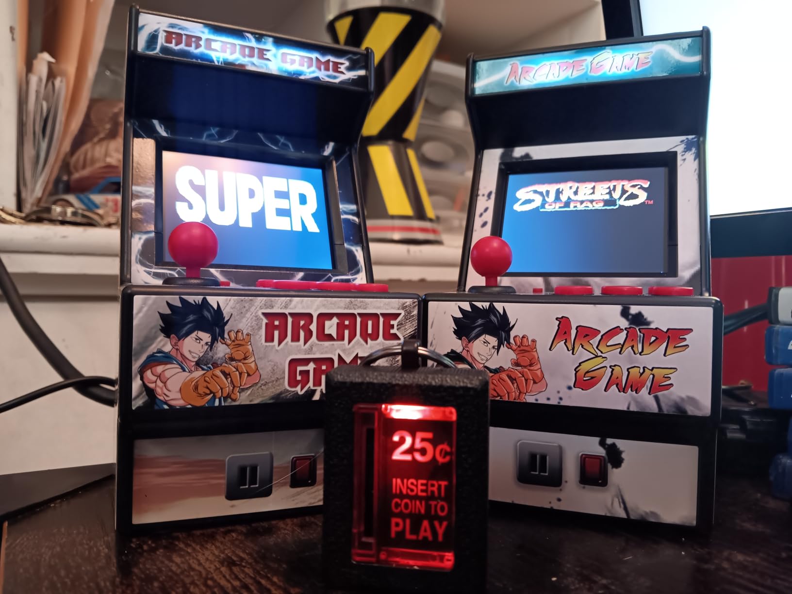 Mini Arcade Machine, Built in 156 Classic Retro Games, 2.8 Inch Screen customer photo 1