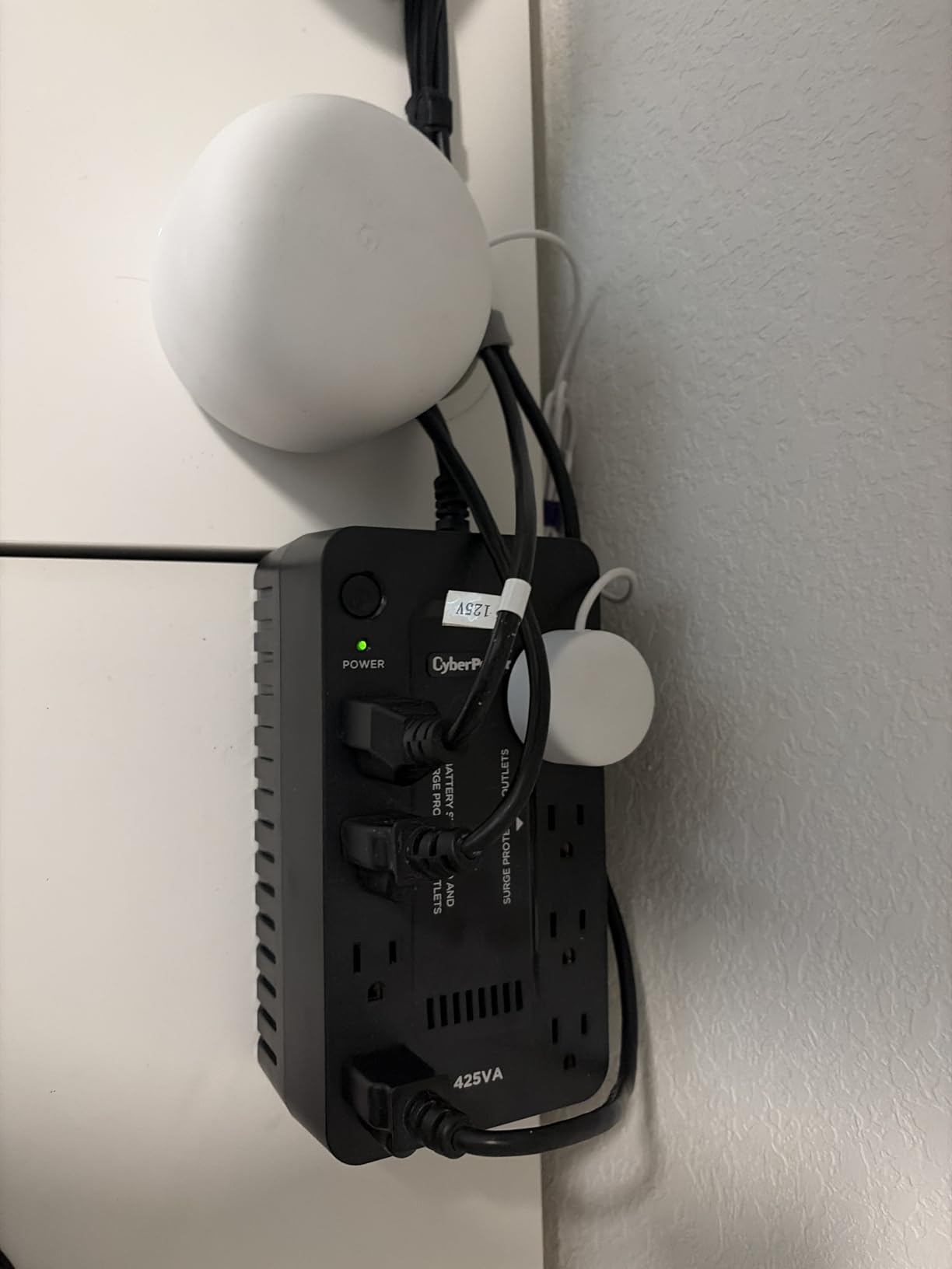 CyberPower ST425 Standby UPS Battery Backup and Surge Protector customer photo 1