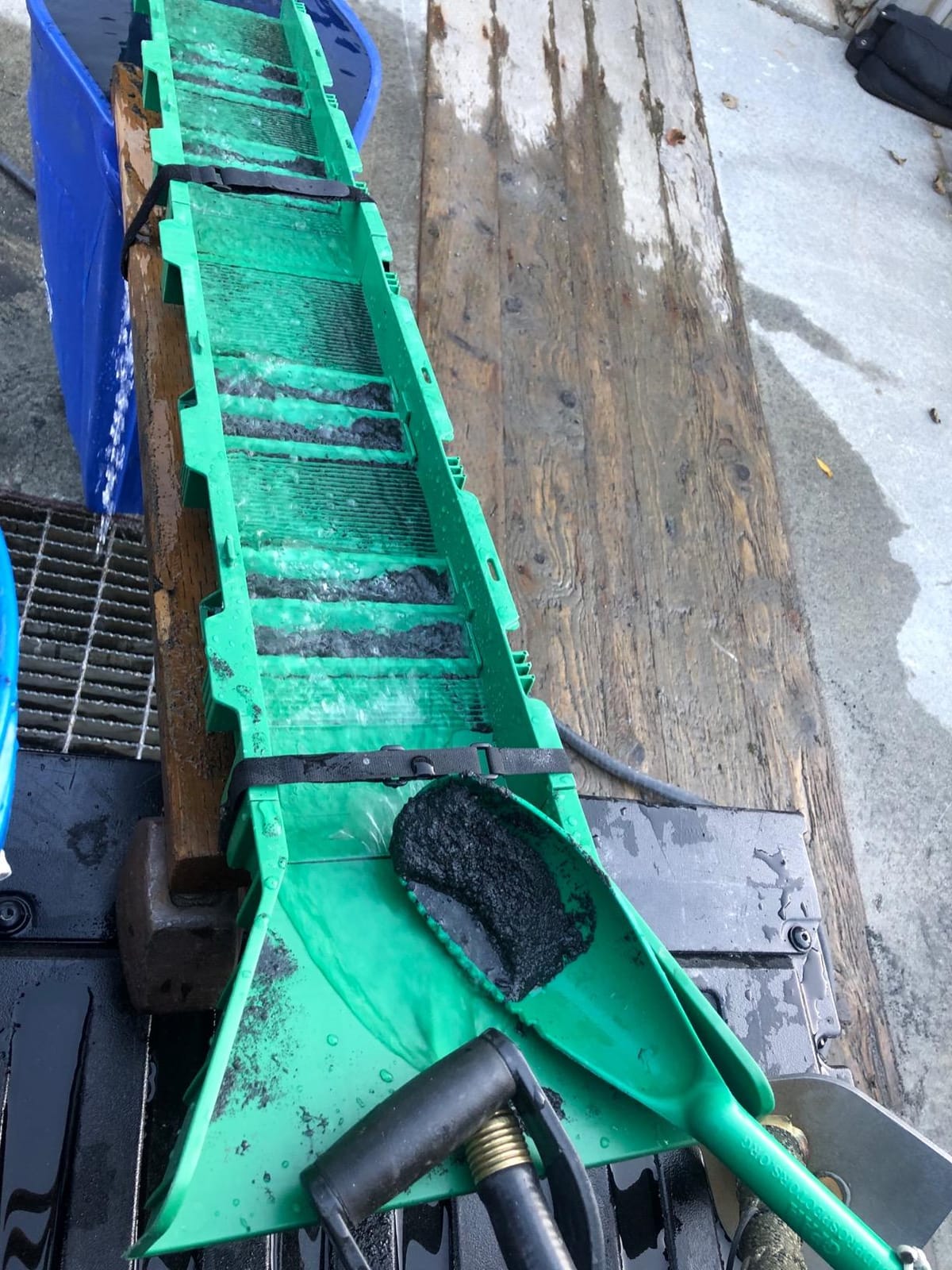 Sluice Fox Portable Expandable Sluice Box for Gold Mining and Prospecting; Includes Miner's Moss, Hungarian Style riffles, and deep V riffles. Essential Tool for Gold panning Kits customer photo 2