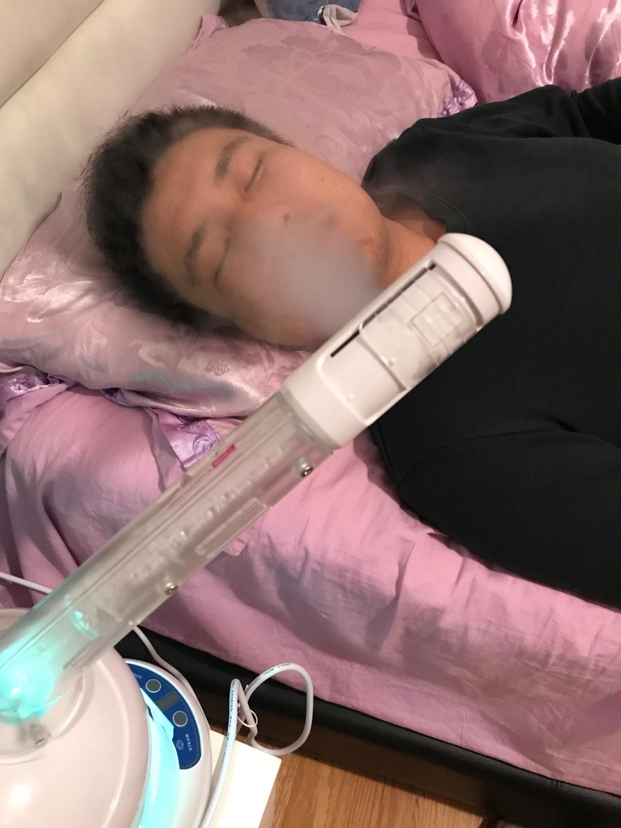 Facial Steamer, Ozone Nano Ionic Face Steamer for Deep Cleaning customer photo 2