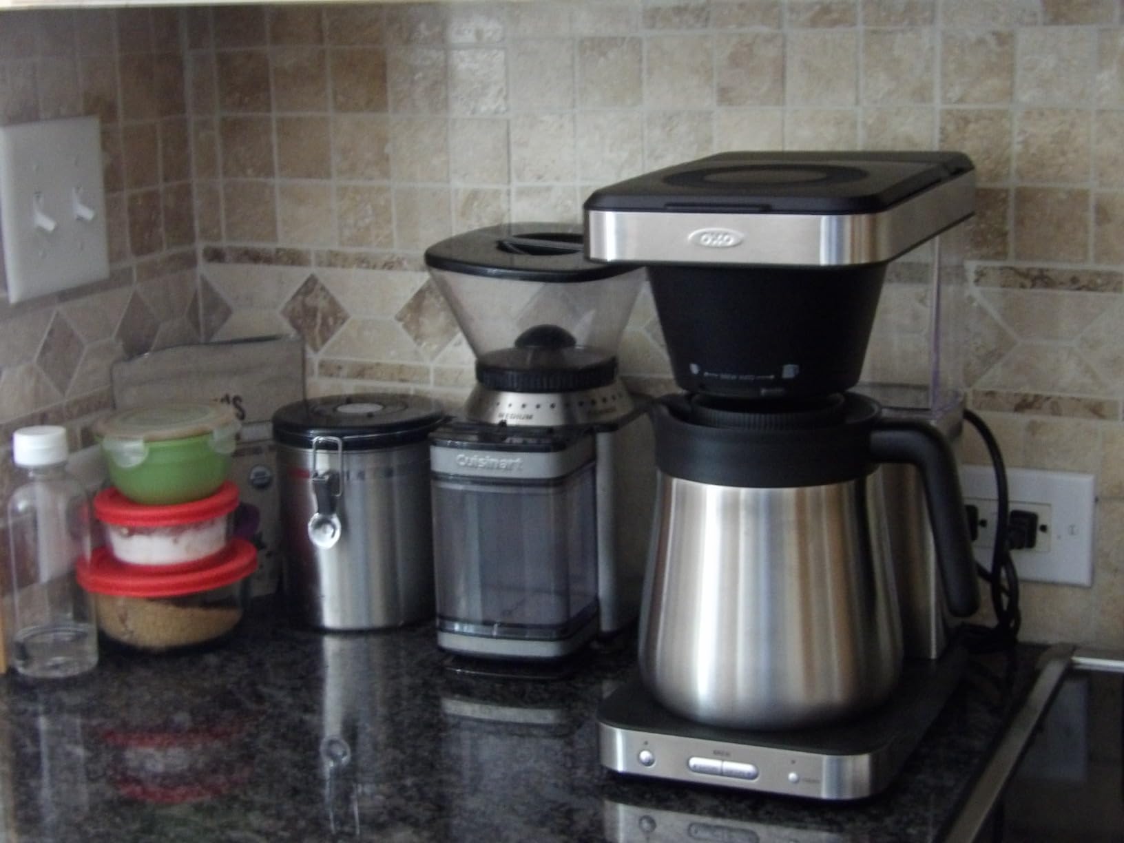 OXO Brew 8-Cup Coffee Maker - Single-Serve, Thermal Carafe, Stainless Steel customer photo 2