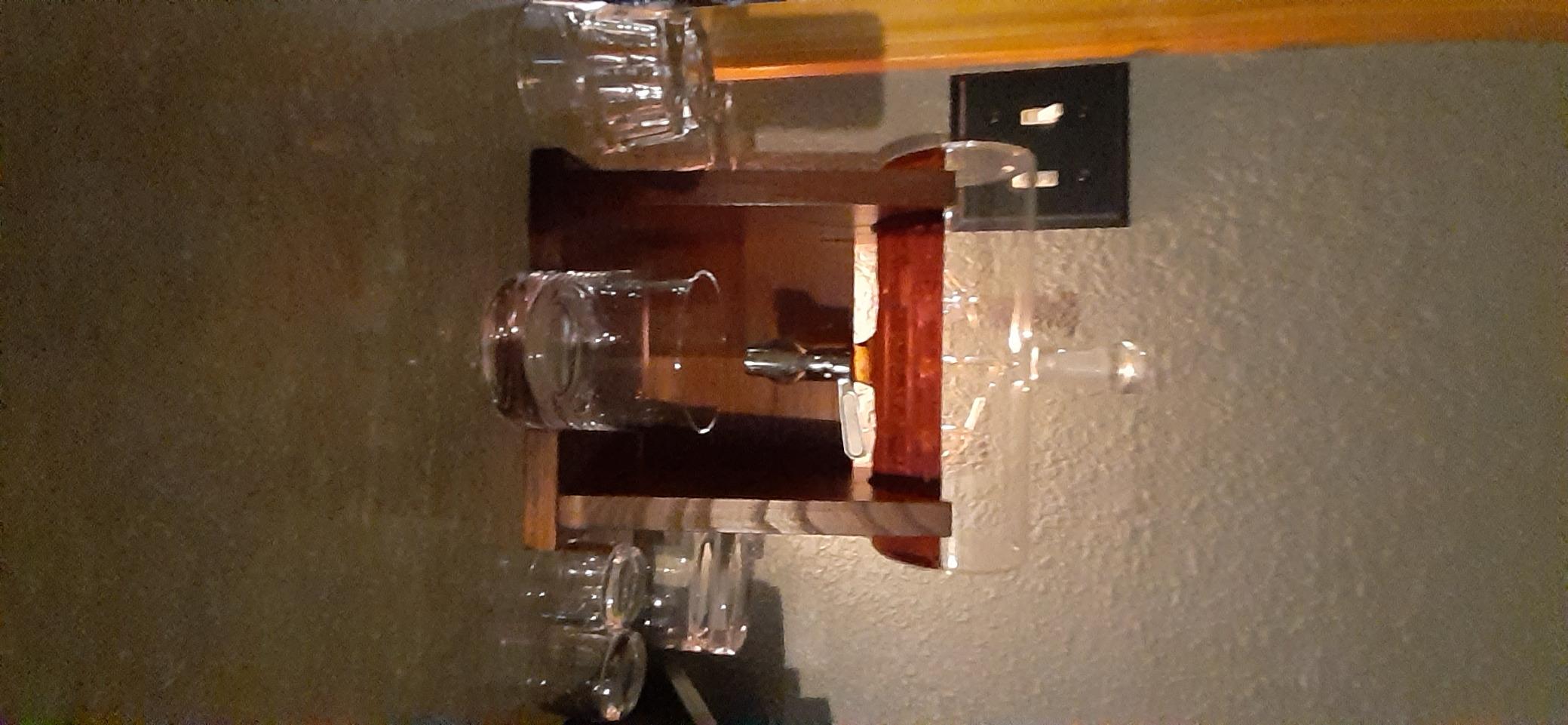 Jillmo Ship Whiskey Decanter Set for Men, 1250ml, 2 Glasses & Wooden Stand customer photo 1