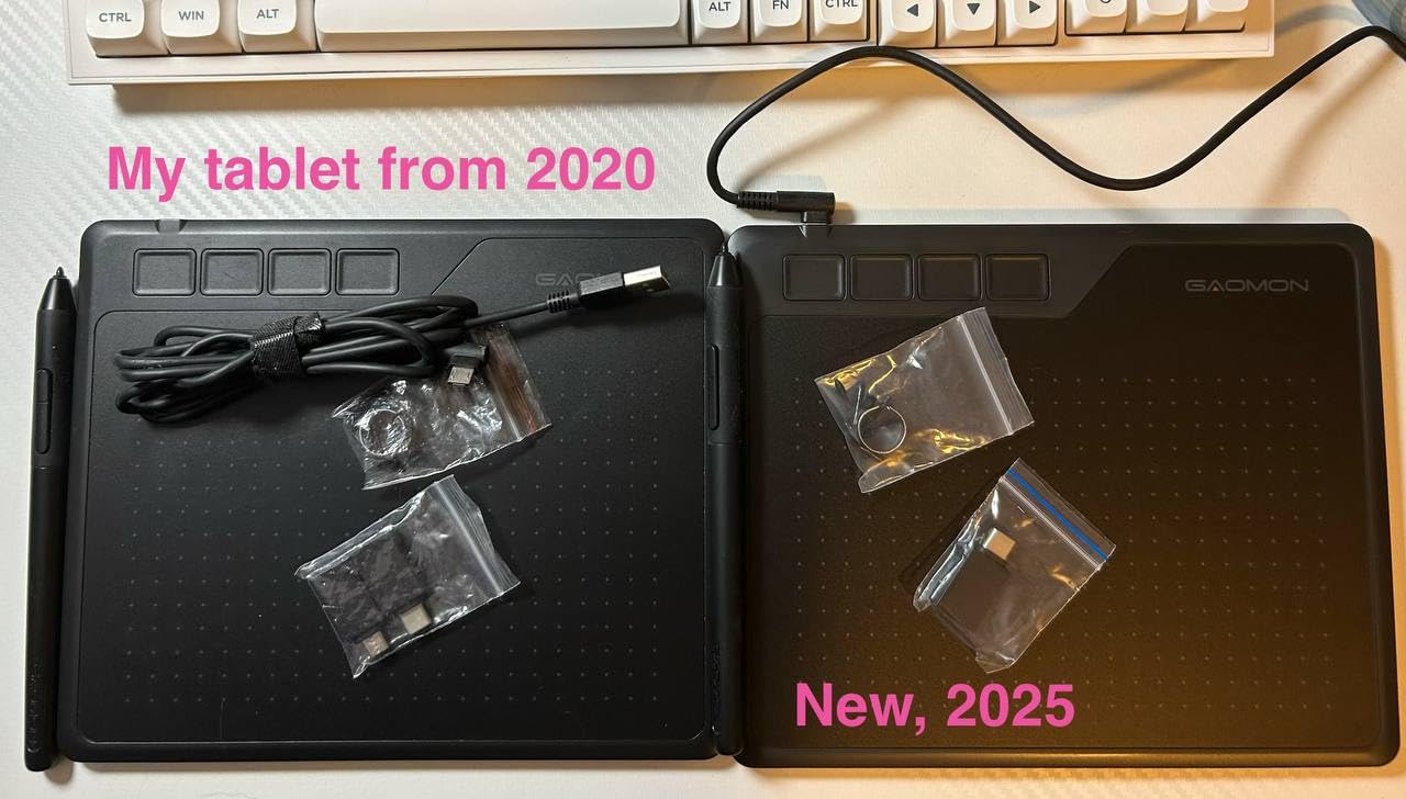 GAOMON M10K Drawing Tablet, 10x6 with Touch Ring, 10 Keys & 8192 Pressure customer photo 2