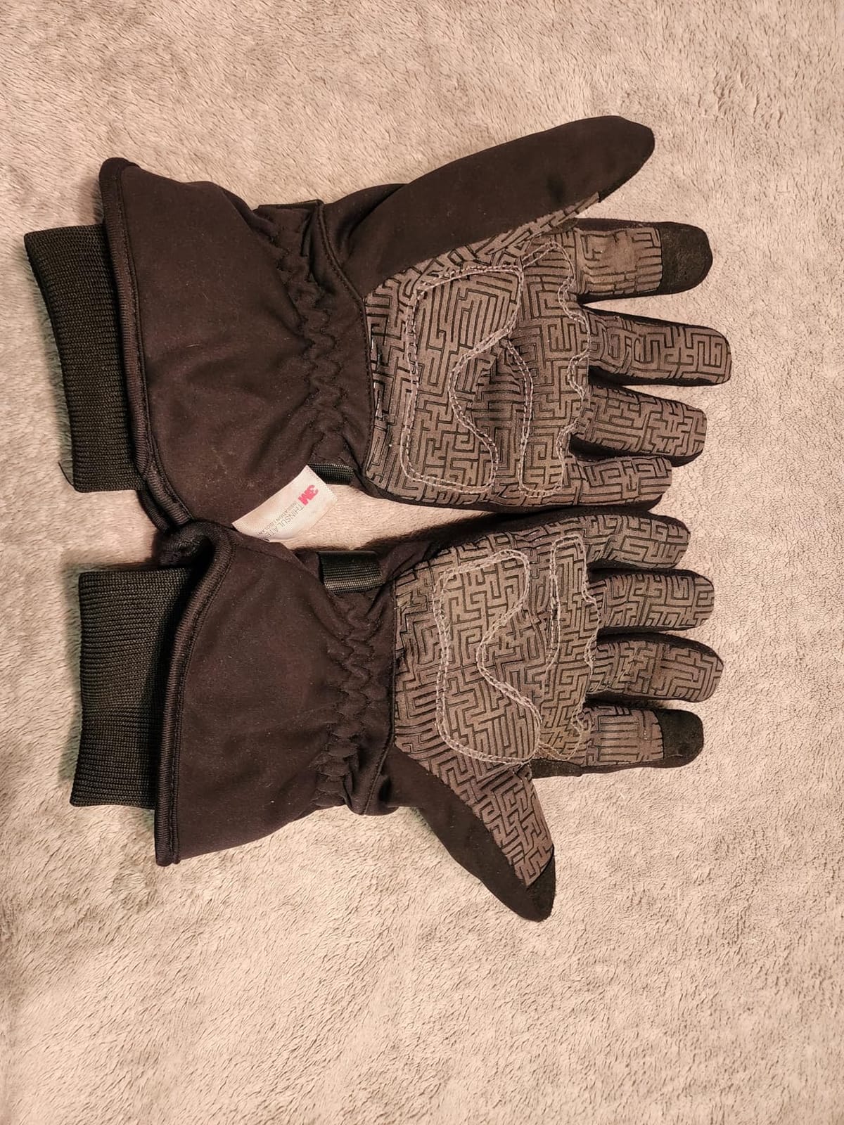 MOREOK Waterproof & Windproof -30°F Winter Gloves for Men/Women, 3M Thinsulate Thermal Gloves Touch Screen Warm Gloves for Skiing,Cycling,Motorcycle,Running customer photo 1