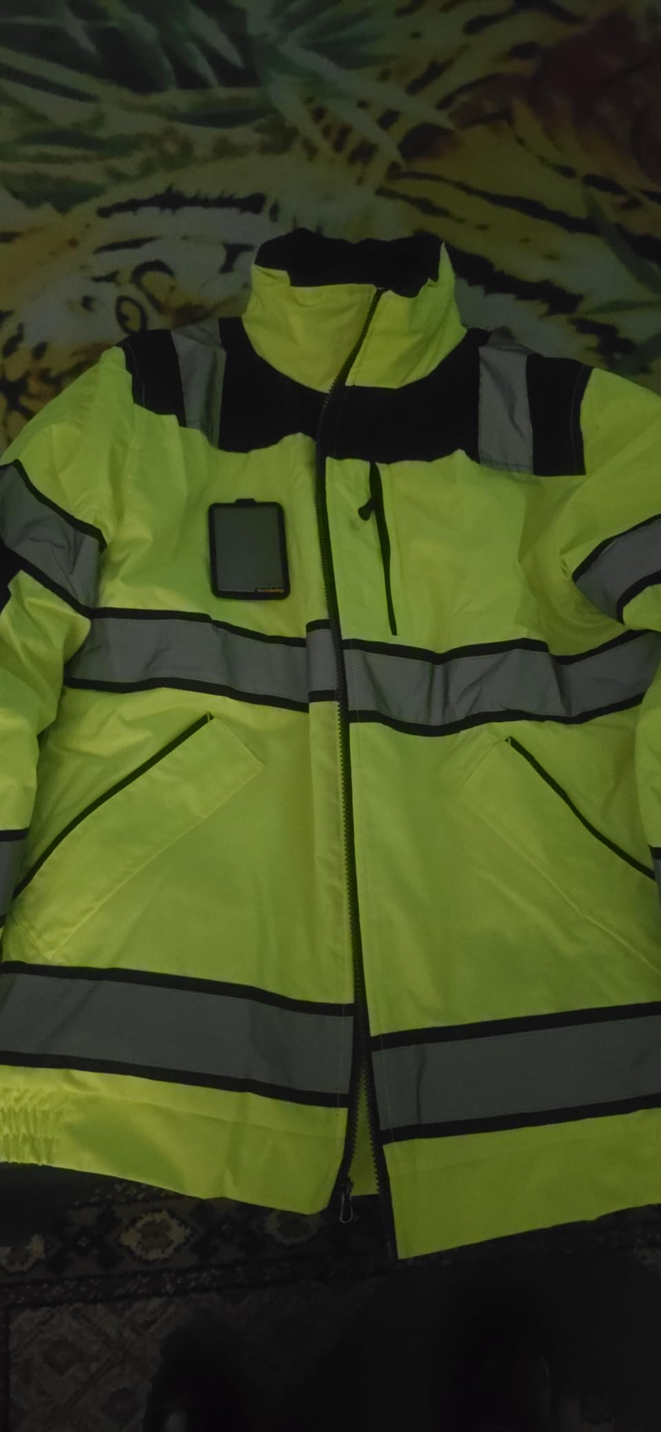 KwikSafety Safety Bomber Jackets Class 3 ANSI OSHA Hi Vis Reflective PPE customer photo 1
