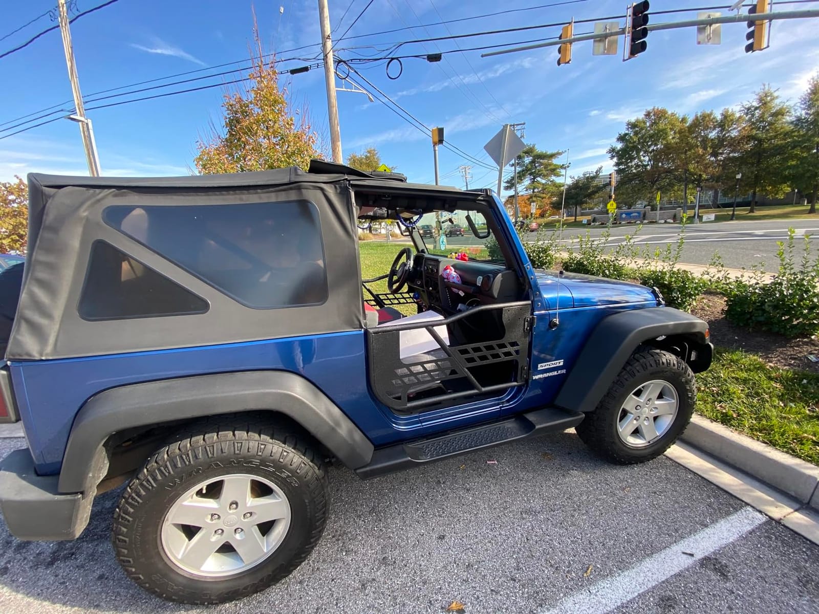 Hooke Road Wrangler JK 2 Doors Tube Half Door Guards for 2007-2018 Jeep Wrangler JK (2-Door Only) customer photo 1