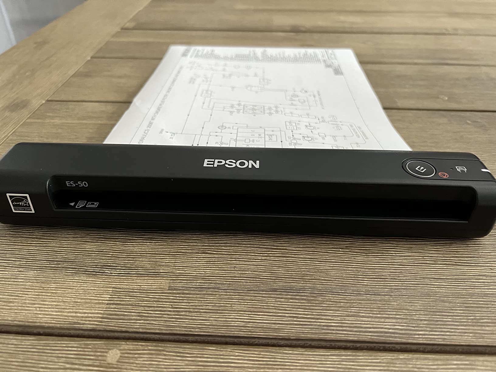 Epson Workforce ES-50 Compact & Lightweight Mobile Document Scanner customer photo 1