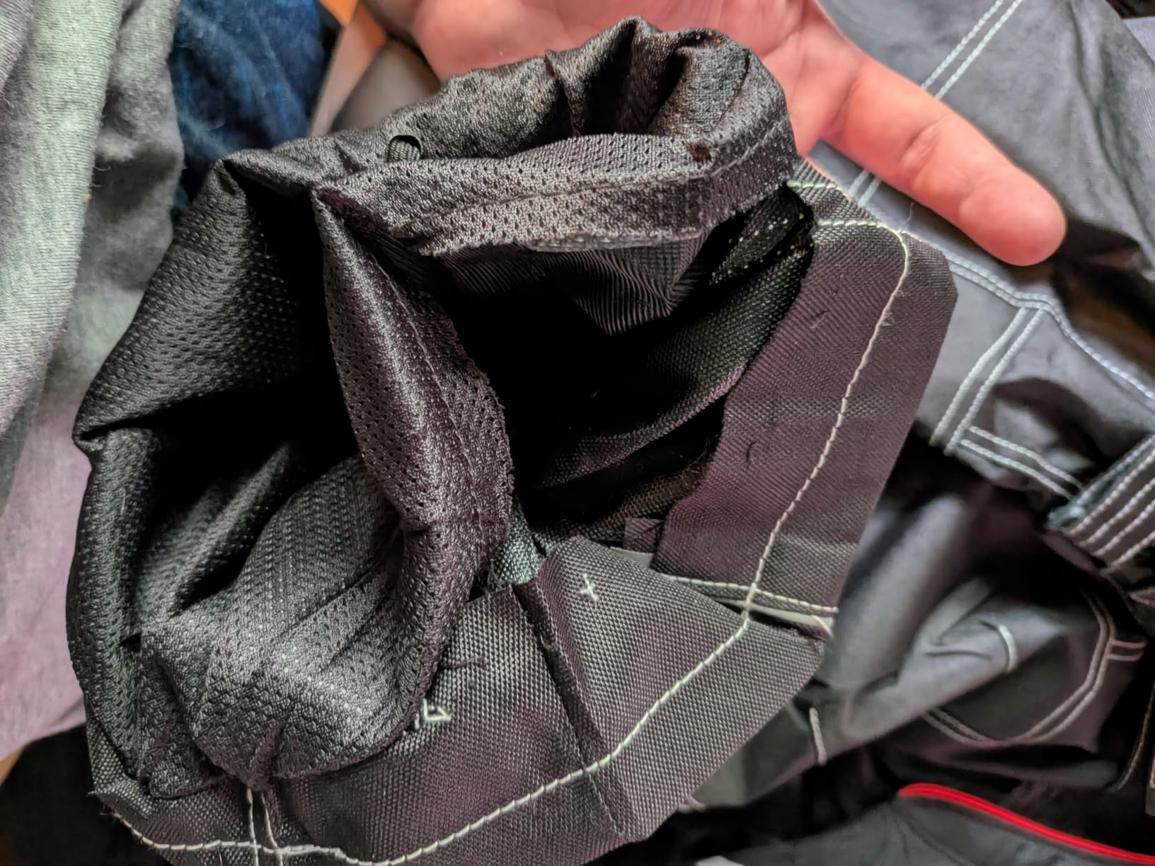 HWK Motorcycle Pants Mens with Armor, Water-Resistant Cordura Fabric. customer photo 1