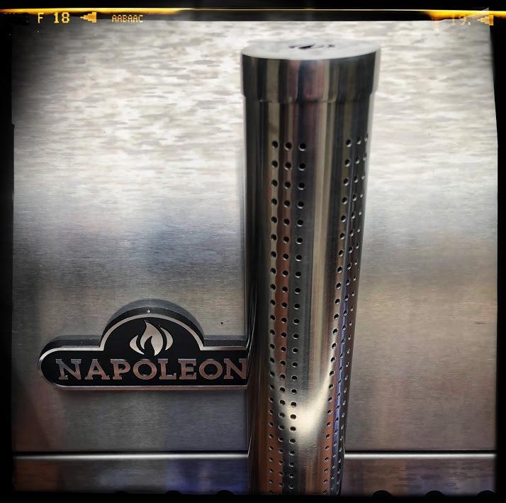 Napoleon Stainless Steel Smoker Box 67013 Add Smoky Flavor to BBQ, Easily Turn Gas Grill Into Smoker, Add Wood Chips or Chunks to Smoke Food on Barbecue 16.25 x 2.54 x 3.5 customer photo 2