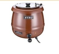 SYBO SB-6000-2G Commercial Grade Soup Kettle, 10.5 Quarts, Silver customer photo 2