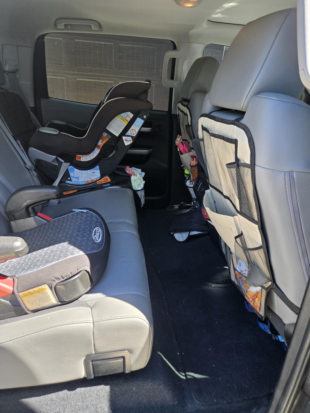 Backseat Car Organizer w/ 10 Storage Pockets 11