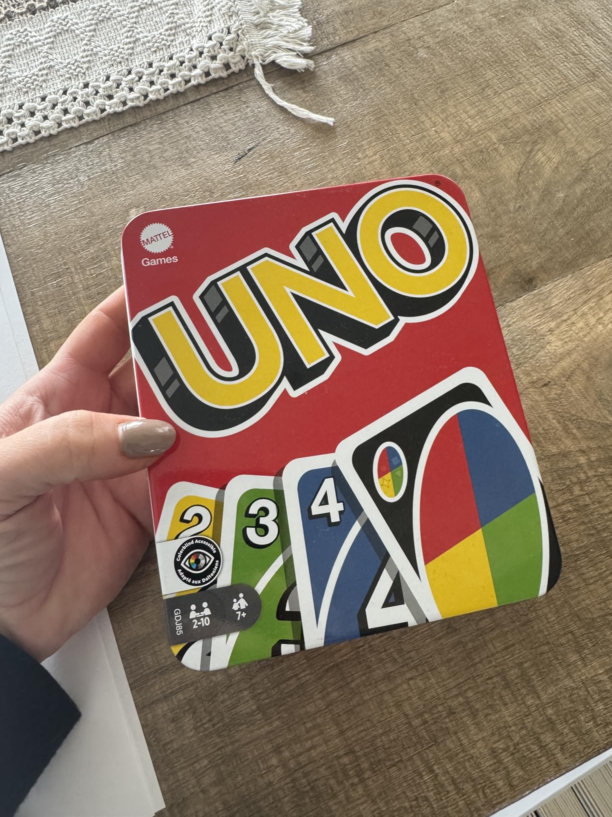 Mattel Games UNO Card Game, Ages 7+, 2-10 Players customer photo 1