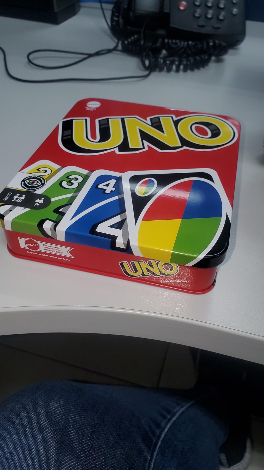 Mattel Games UNO Card Game, Ages 7+, 2-10 Players customer photo 2