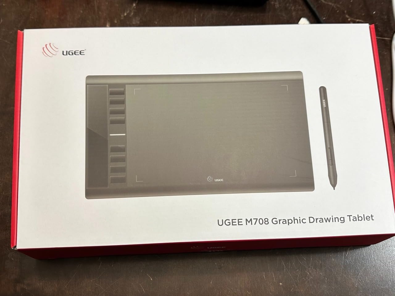 UGEE M708 Drawing Tablet, 10x6 inch Large Space for Digital Drawing customer photo 2