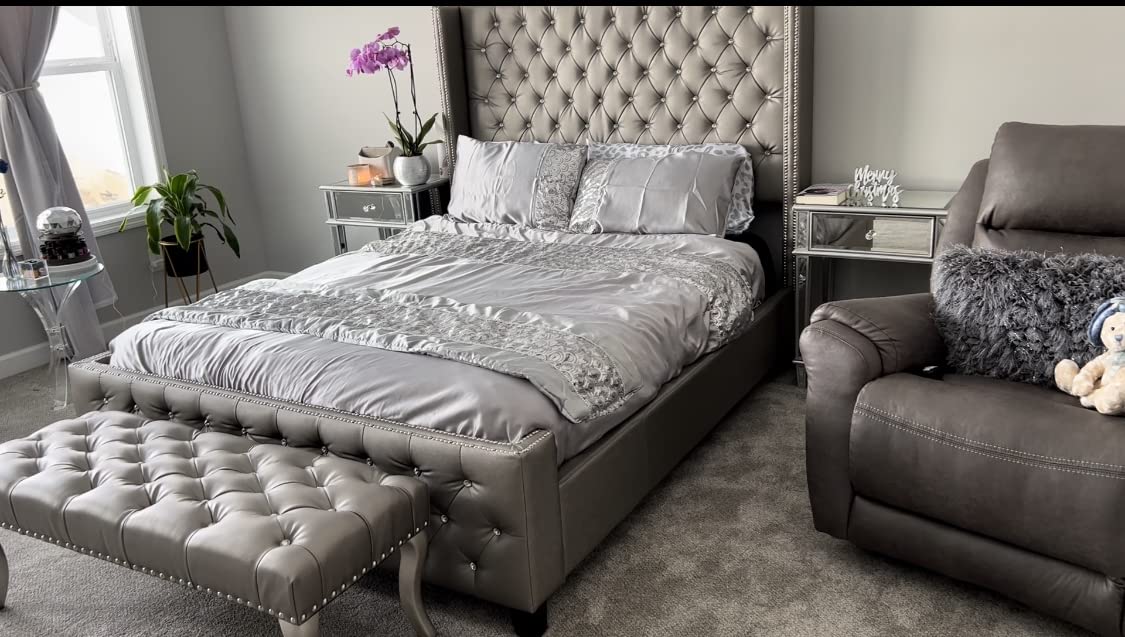 Blissful Nights z4 Adjustable Bed Frame for Storage Beds with Massage Anti-Snore, Zero G, USB Charging Station, Wireless Remote Head and Foot Incline and No Tools Required Assembly … (Split King) customer photo 1