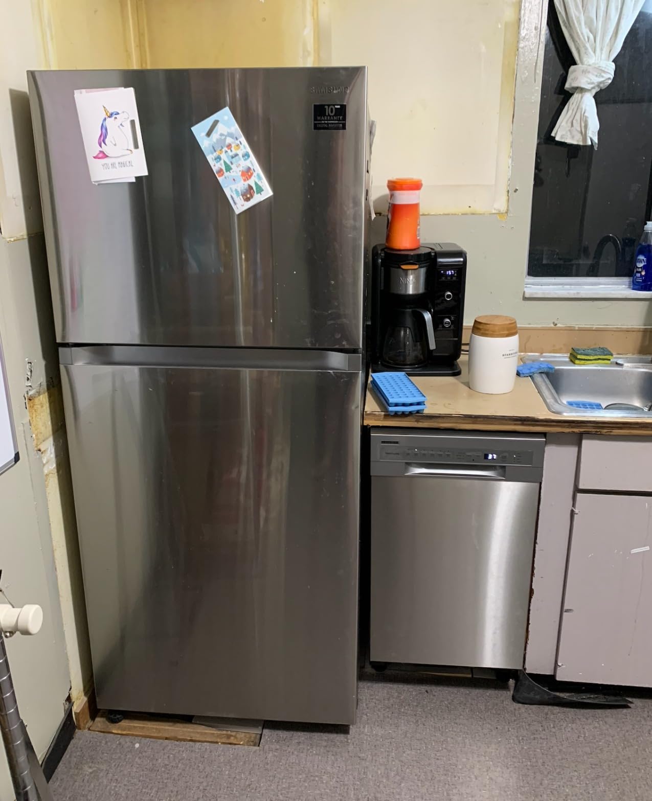 FRIGIDAIRE 18 in. ADA Compact Front Control Dishwasher in Stainless Steel with Dual Spray Arms, 52 dBA, includes room-of-choice delivery customer photo 2