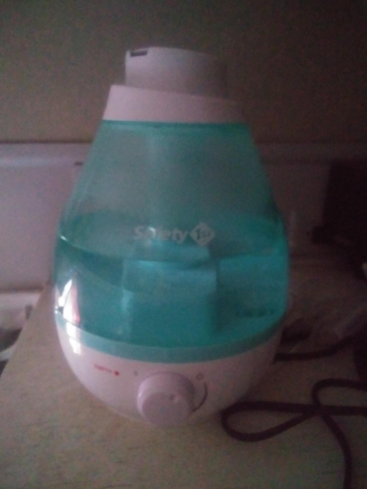 Safety 1st 360 Degree Cool Mist Ultrasonic Humidifier, Seafoam customer photo 2