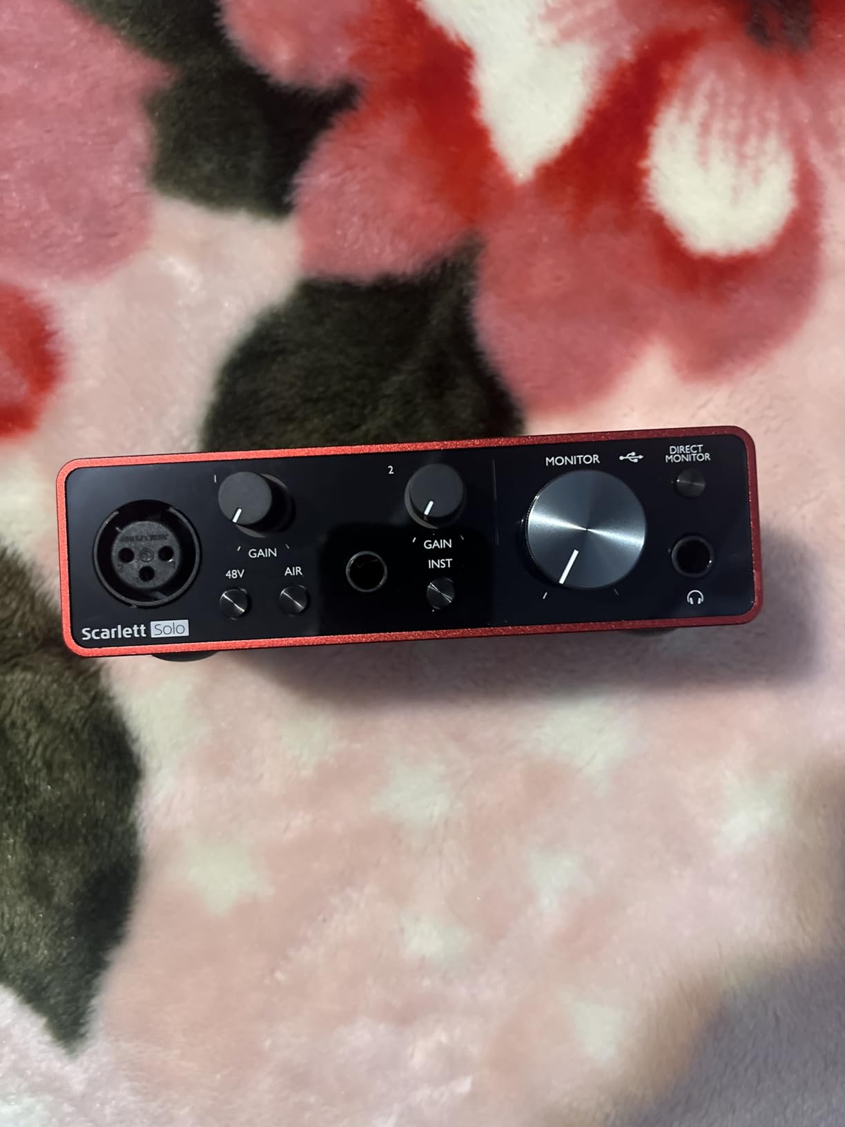 Focusrite Scarlett Solo 3rd Gen USB-C Audio Interface customer photo 1