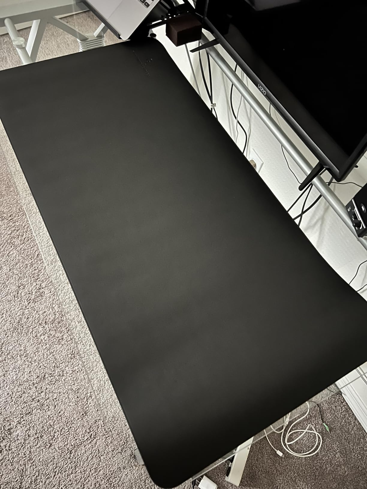 Gallaway Leather Desk Mat, Office Writing Desk Pad, Large 36